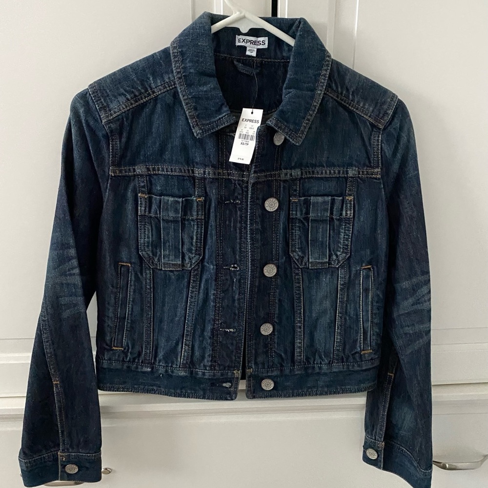 NWT Express Jean Jacket, Size XS
